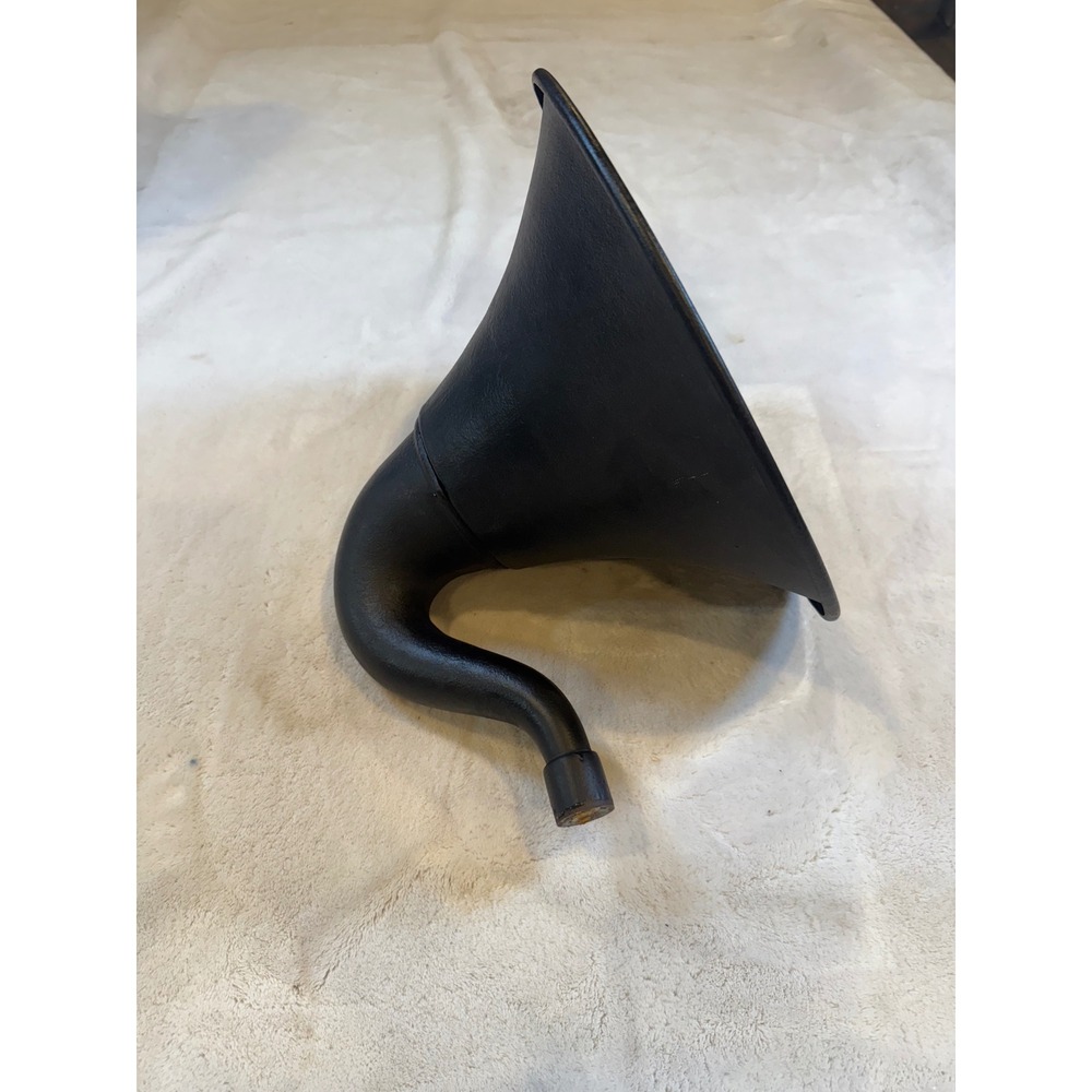 Antique Atwater Kent Model L Radio Horn Speaker Gooseneck Black Vintage Parts